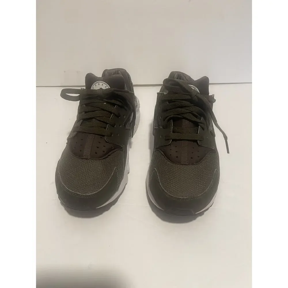 Nike Air Huarache Cargo Khaki Olive & White Size 7Y